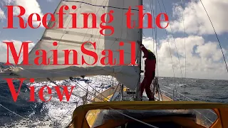 Reefing Sailing View