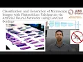 Classification Generation of Microscopy Images for Malaria via Artificial Neural Networks in Ghana