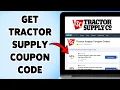 How To Get Tractor Supply Coupon Code Unlock Tractor Supply Discounts With Promo Code 2025