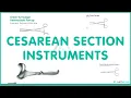 Cesarean Section Surgical Instruments Names Function and Images
