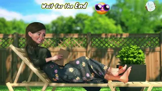 Magical Garden Tickles Butterfly Playfully Tickles Girl s Feet Cute Funny Animation