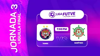 Liga FUTVE Futsal Fem 2026 | Tigres Futsal Club vs Marítimo La Guaira