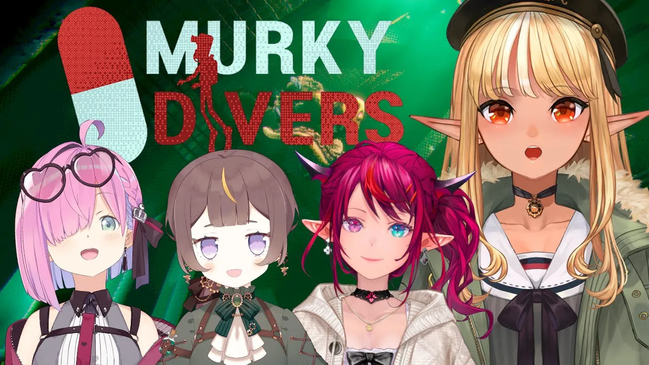 【 Murky Divers】#ふれあいんなにゃ で海に潜ってみるぞ！【不知火フレア/ホロライブ】