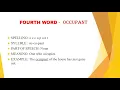 MASTER DICTIONARY SESSION 15 VIKU S AFTER SCHOOL LEARNING