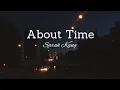 About Time (lyrics) - Sarah Kang