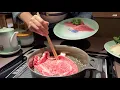 Download Lagu Matsusaka Beef Sukiyaki in Osaka - Gourmet Food in Japan