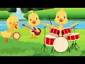 5 Παπάκια  Μικρά | Animated | Ελληνικά Παιδικά Τραγούδια