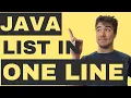 Initialize a Java list in a one liner