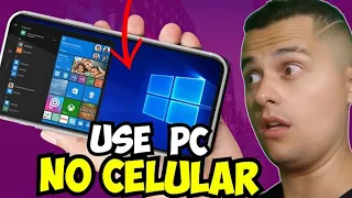COMO USAR PC NO CELULAR ! USE AGORA MELHOR CLOUD GAME