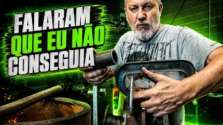 ENTÃO TOMA! FICOU PRONTO O FREIO DIANTEIRO DA ESCAVADEIRA
