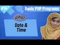 Basic PHP Programs Bangla Part-15 PHP Date Time Functions