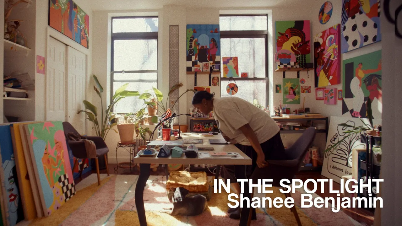 From Mundane Desk Job to Selling Art Full Time: Shanee Benjamin's Story