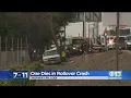 1 Person Dead In Rollover Crash Along Highway 99 In Lodi