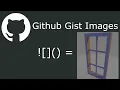 Adding Images to Github Gist