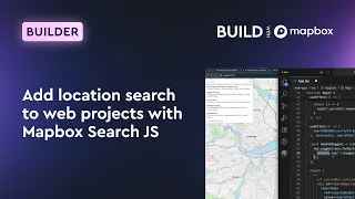 Add location search to web projects with Mapbox Search JS