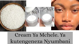 Cream Ya Mchele Ya Kutengeneza Nyumbani Kung Arisha Ngozi Na Kufanya Iwe Soft Jifunze Hapa 
