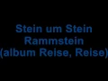 Rammstein - Stein um Stein (Lyrics and English translation)