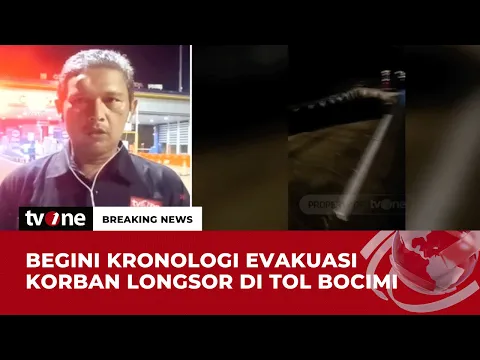Cerita Detik-detik Evakuasi Korban Longsor Jalan Tol Bogor-Sukabumi