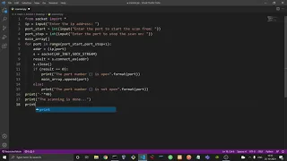 Creating A TCP Port Scanner Using Python Part