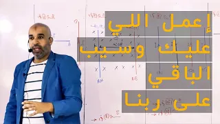 اعمل اللي عليك وربنا هيجبر بخاطرك وخلي عندك يقين ان ربنا مش هيضيع تعبك على الفاضي أ حسام خليل 