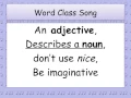 Word Class Song
