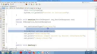 5 Servlet Interface