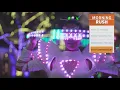 Irving TX Las Colinas celebrating 50th anniversary with glow event