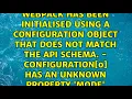 Webpack has been initialised using a configuration object that does not match the API schema -