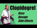 clopidogrel 75 mg uses dosage and side effects