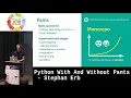 PyCon DE 2018 Python With And Without Pants - Stephan Erb