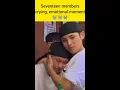 Download Lagu Seventeen members crying when woozi mentioned Circles lyrics 😭 [ Seventeen emotional moments ]