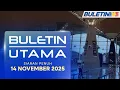 Lagu Siling Terminal 1 KLIA Bocor Susulan Ribut, Hujan Lebat | Buletin Utama, 14 November 2025