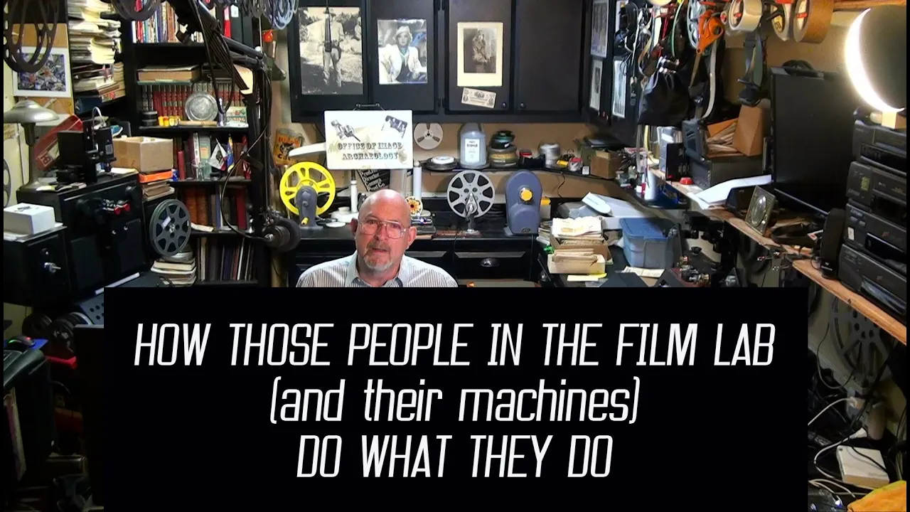 1974, HOW THOSE PEOPLE IN THE FILM LAB (and their machines) DO WHAT THEY DO