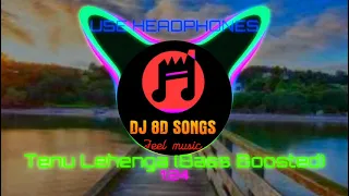 tenu lehenga bass boosted satyameva jayate 2 john a divya k tanishk b jass m dj 8d songs