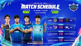 🔵 LOC Season (7) | Play Off Stage Day 1