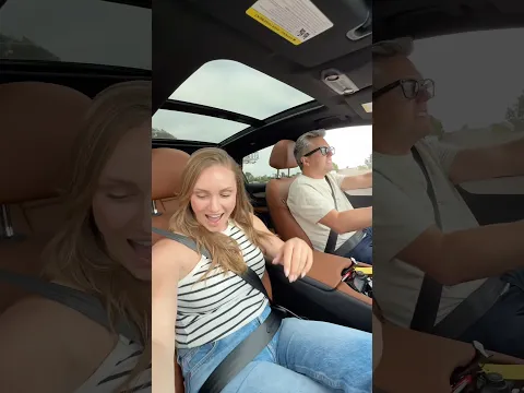 We're going on a date in our #VinFastVF8 Zooming thru the crowd with a churro! @VinFastUS #VinFastUS