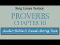 Proverbs 10 KJV DRAMATIZED BIBLE WITH TEXT
