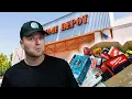 What does a Home Depot Turbo Return Truckload Look Like