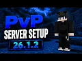 BEST 26 1 2 Minecraft Practice Server Backup Server Setup For FREE Credit To CoderYuvraj