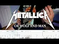 Lagu Metallica, Of Wolf And Man | Kirk Hammett's Guitar Parts | Tabs | Lesson | Cover | Tutorial