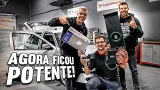 GOL TURBO DESBLINDADO RECEBENDO UM SOM NOVO SURREAL COM UM CUSTO BENEFÍCIO INACREDITÁVEL!????????