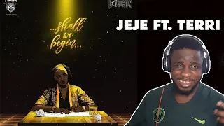 laycon jeje reaction such a nice collaboration with terri