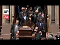 LIVE Stars attend Clive Davis funeral in New York