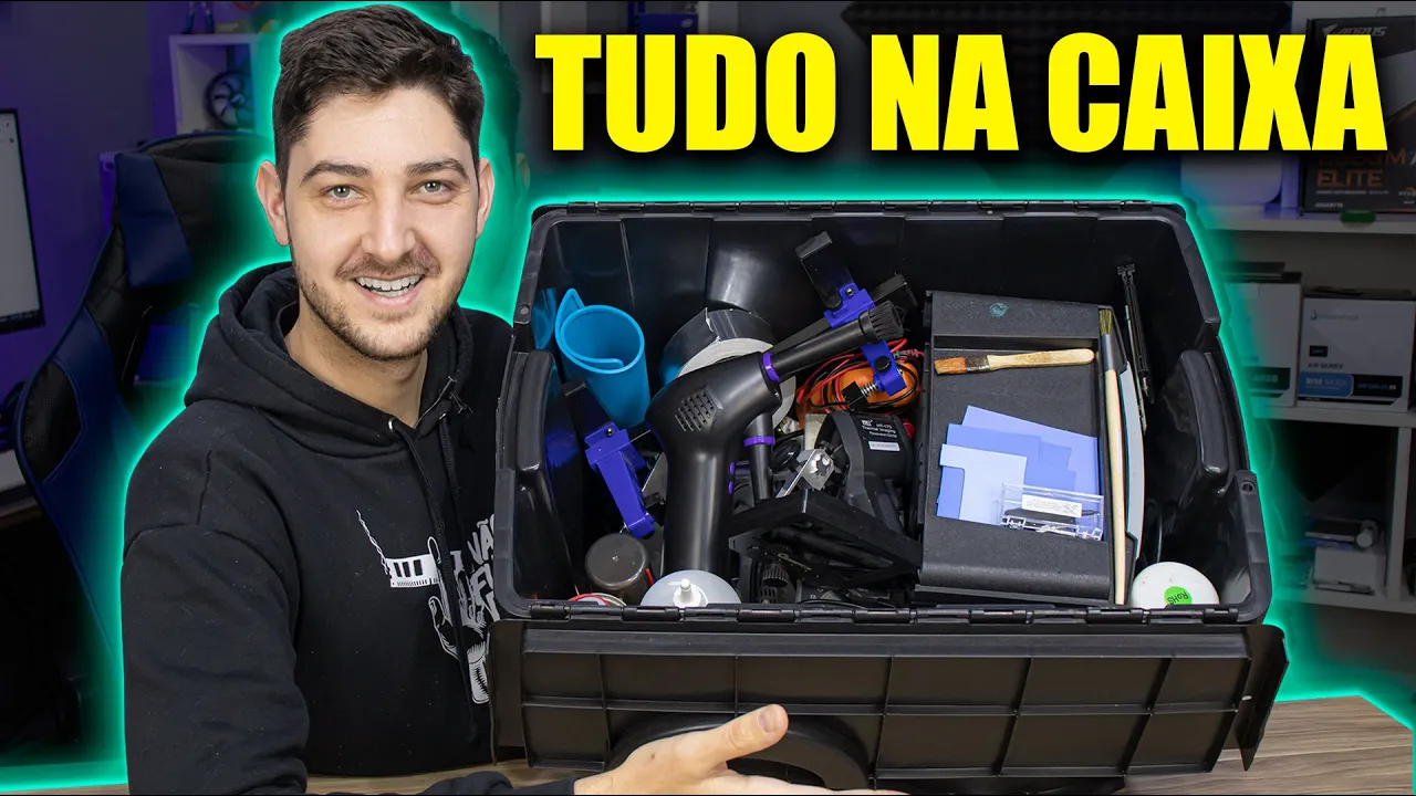 MONTEI UMA ASSISTÊNCIA TÉCNICA DENTRO DA CAIXA
