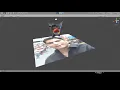 Unity Cloth on Compute Shader Demo