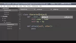 How to make a Python RPG - Part 1