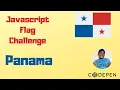Panama Flag - Beginner