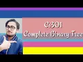 Cs301 Lecture Complete Binary Tree