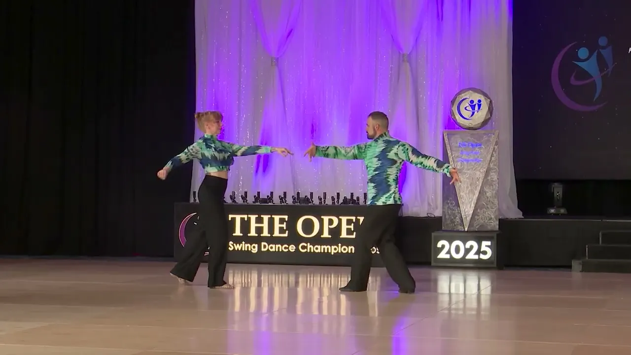 PJ Turner and Jean Barnett - Pro-Am Open Follower Finalist - The Open 2025