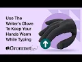 The Writer s Glove Type On Your Phone Keyboard While Keeping Your Hands Warm Grommet Live